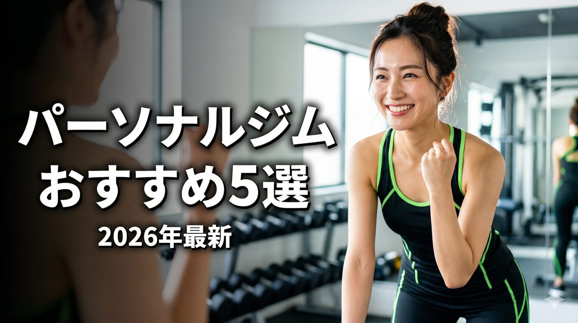 パーソナルジムおすすめ5選 アイキャッチ