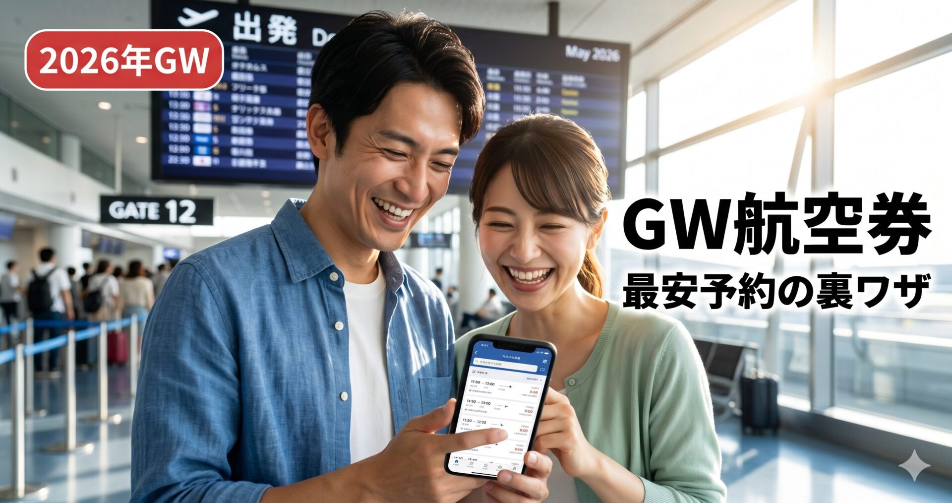 国内航空券を最安で予約する方法 アイキャッチ