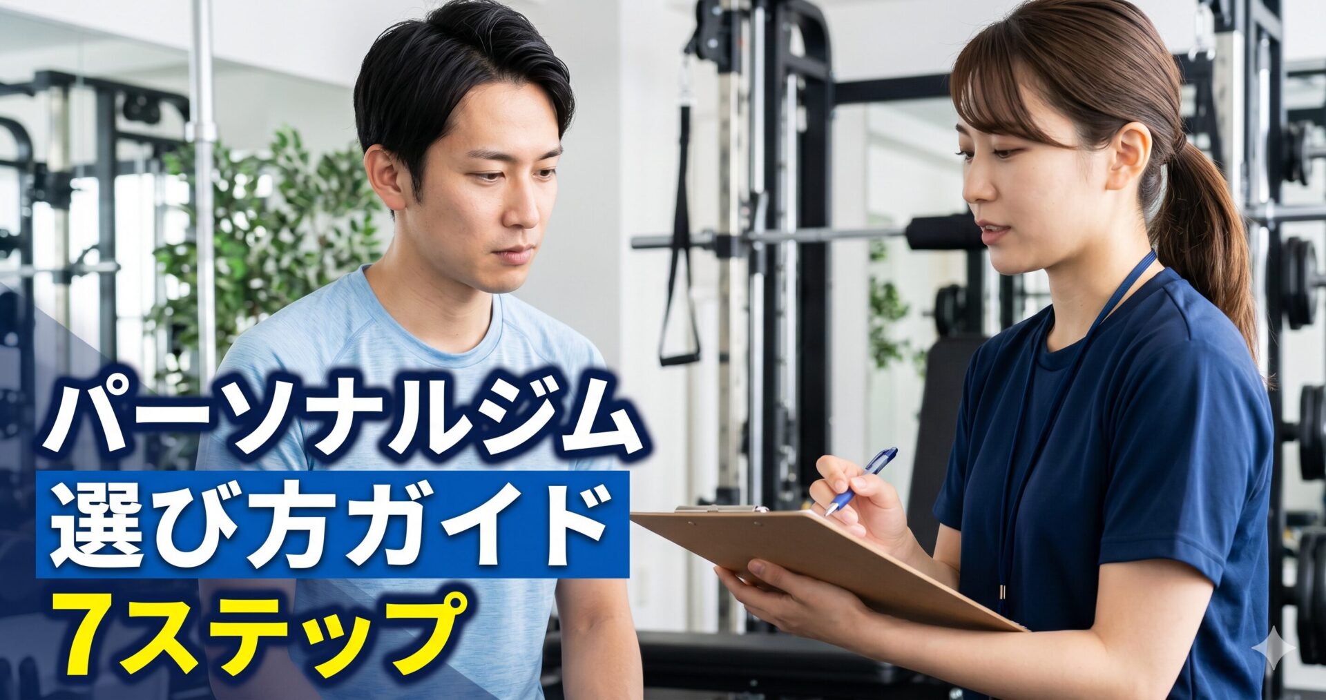 パーソナルジムの選び方完全ガイド アイキャッチ