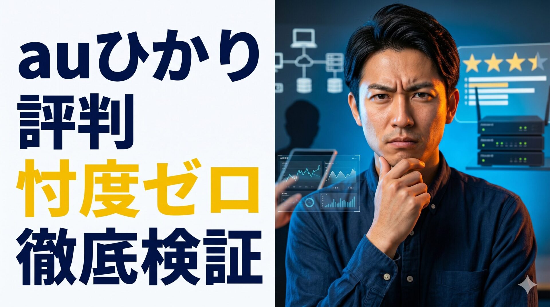 auひかり評判・口コミ徹底レビュー アイキャッチ