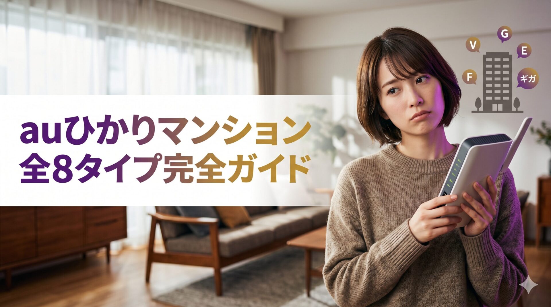auひかりマンションタイプ完全ガイド アイキャッチ