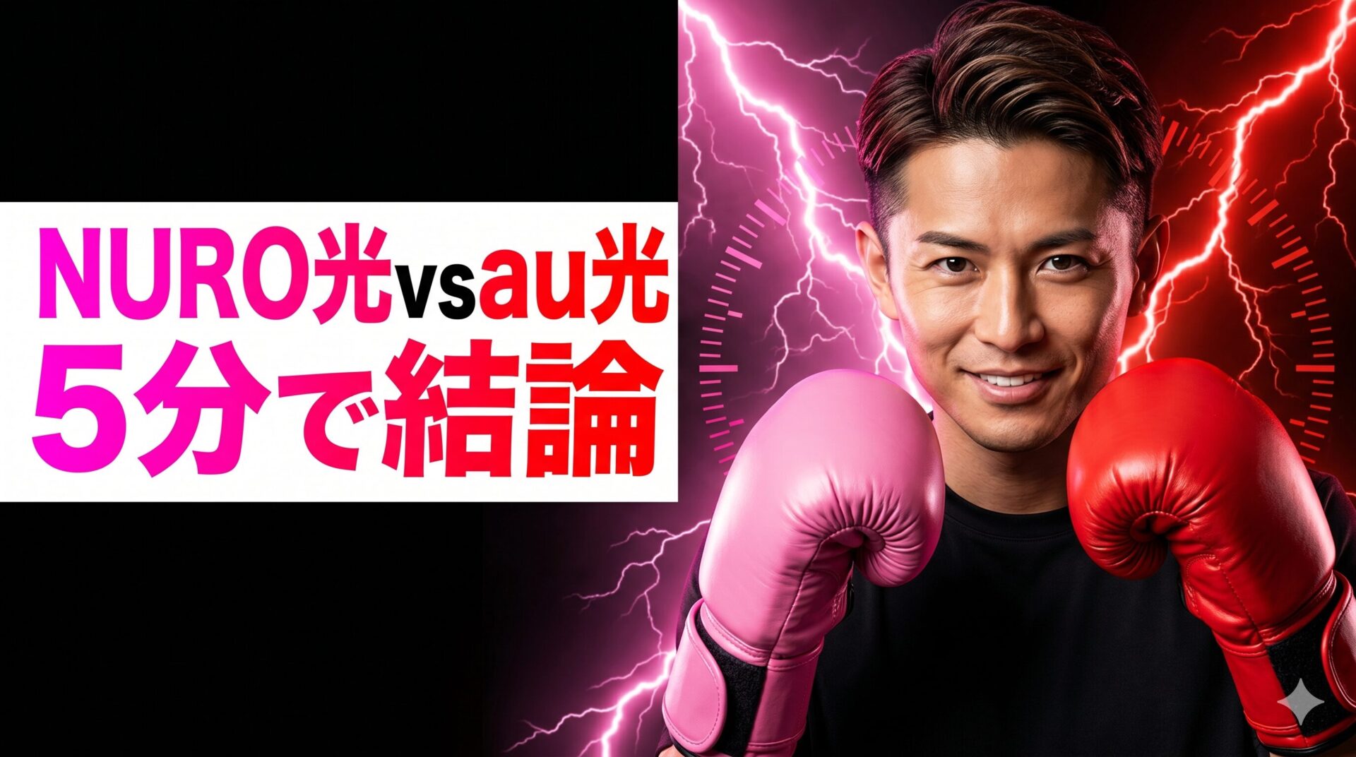 NURO光 vs auひかり徹底比較 アイキャッチ