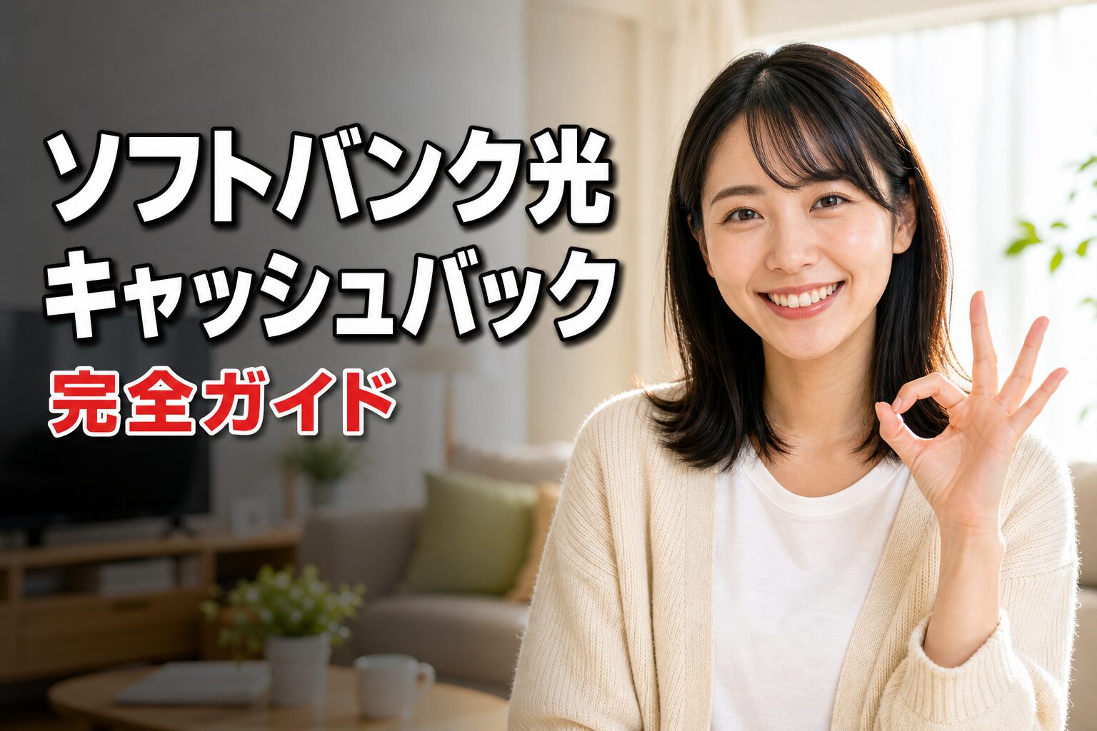 ソフトバンク光キャッシュバック完全ガイド アイキャッチ