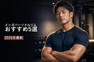 メンズパーソナルジムおすすめ5選のアイキャッチ